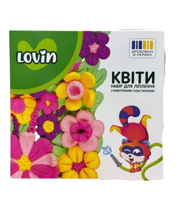 Набір для ліплення об’ємної картини ТМ Lovin "Квіти" 7000227 (шт.)