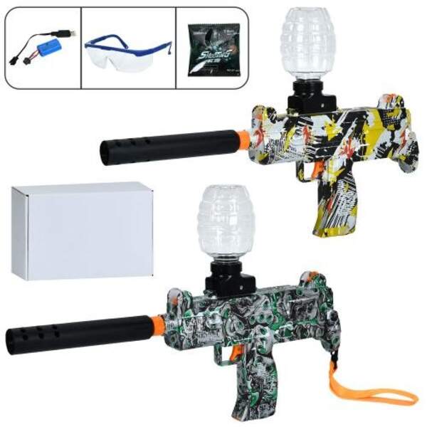 Автомат ST629B (9шт) акум, 42см, стріляє водяними кулями, USBзарядне, мікс видів, в кор-ці, 30,5-19, (шт.)