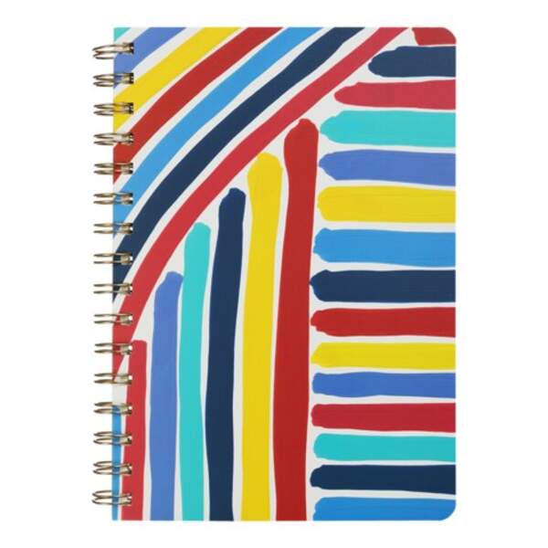 Книга для нотаток PAINTING, А5, 80 арк., клітинка, тв. картонна обкладинка, синя BM.24572108-02 (шт.)