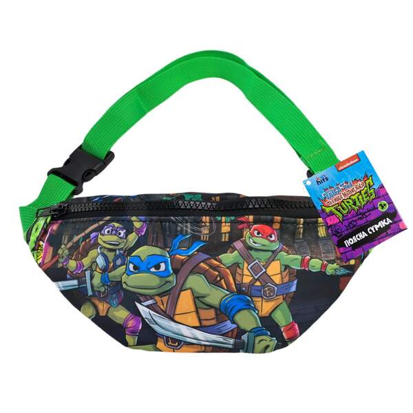 Сумка бананка TMNT арт. KH78/001L (100шт) 24*11 см (шт.)
