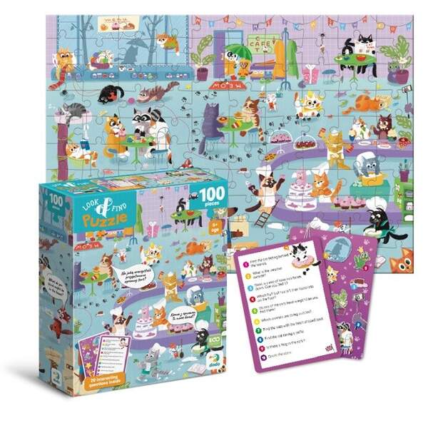 300667 Пазл. Шукай та знаходь «Котяче кафе» 300667 (шт)