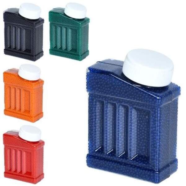 Кулі ZH4D-1 (120шт) водяні, мікс кольорів, в колбі, 6-8-3см (шт)