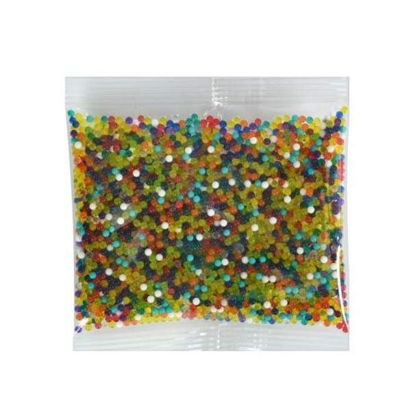 Кулі ZH7-25 (500шт) водяні кулі, кольорові, 25г, у пакеті, 8,5-8,5-0,5см (шт)