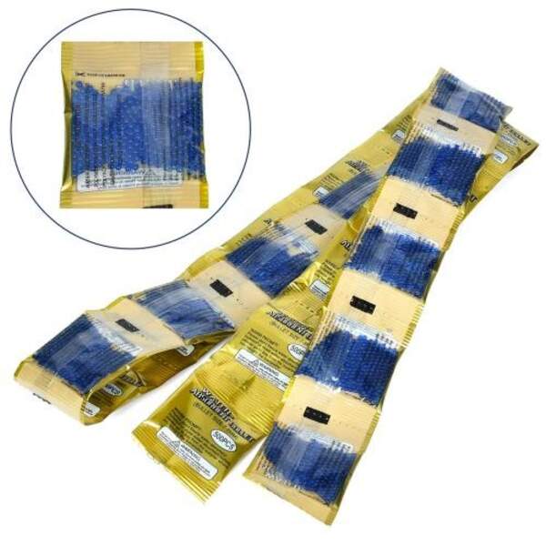 Кулі ZH74D-7 (5000шт) водяні, синій, 3г, у пакеті, 4-5,5-0,3см, стрічка 20шт (шт)