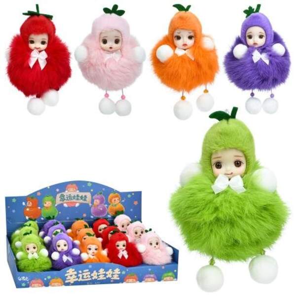 Лялька A251 (75шт) 13см, петелька, 15шт(5кольорів) в дисплеї, 39-22-7,5см (шт)