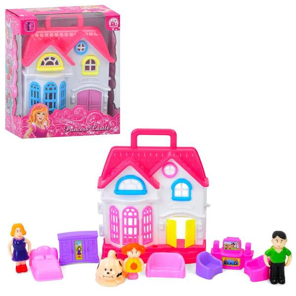 Будиночок BS868-39 (144шт) 11-13-3см, фігурки, меблі, 2 види, в кор-ці, 11,5-13,5-6см (шт)