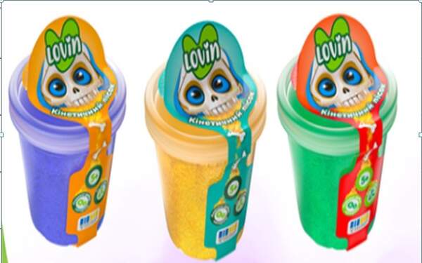 Кінетичний пісок TM Lovin Іграшка-антистрес 115 г 8100012 (шт)