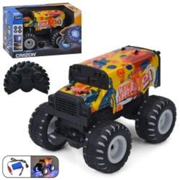 Джип 333-TGL25163B (8шт) р/к2,4G, акум, 1:16, 27см, гумові колеса, USBзарядне, в кор-ці, 36,5-23-23, (шт)