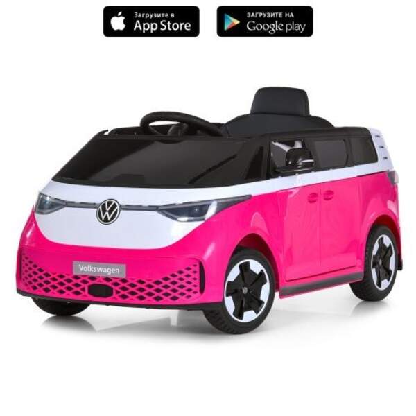 Машина M 6281EBLR-8 (1шт) р/к, 2,4G, 2*35W,1*12V7-9AH, муз, світло, шкір.сидіння, BLUETOOTH, MP3, US (шт)