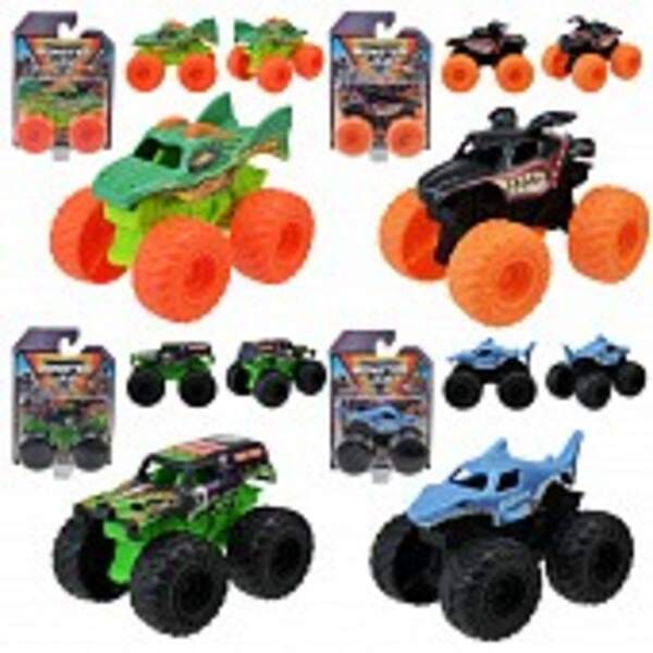 Іграшка машинка Monster Jam 1:72 арт. 6071187 (36шт) 4 кольори, у блістері 8,8*5,5*12см (шт)