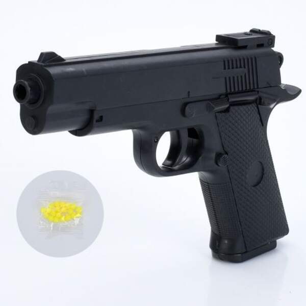 Пістолет 032 (216шт) 19,5см, пластикові кулі, у пакеті, 16-24-3см (шт)