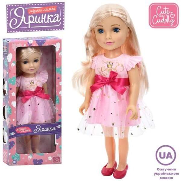 Лялька M 6190 I UA (18шт) Яринка, 45см, музика(укр), 4 пісні, на бат(табл), в кор-ці, 20-48-10см (шт)