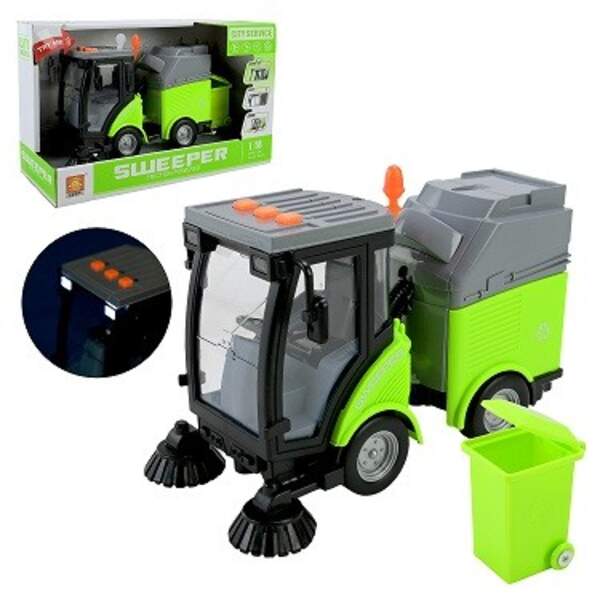 Машинка інерційна арт. WY680B (24шт) батар., Міські служби,  світло, звук, р-р іграшки 21.5*11*14.5 (шт)