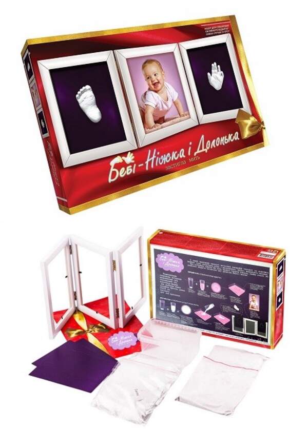 Набір для творчості "Бебi-Нiжка i Долонька" укр (5) БНЛ-01U (шт)