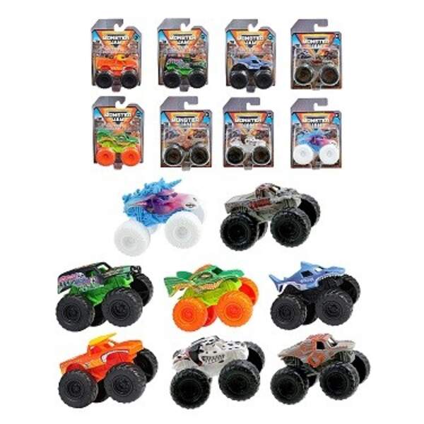 Авто "Monster Jam" 1:72, арт.6073653 (12шт) мікс 8 видів, блістер 9*5,5*12,2см (шт)