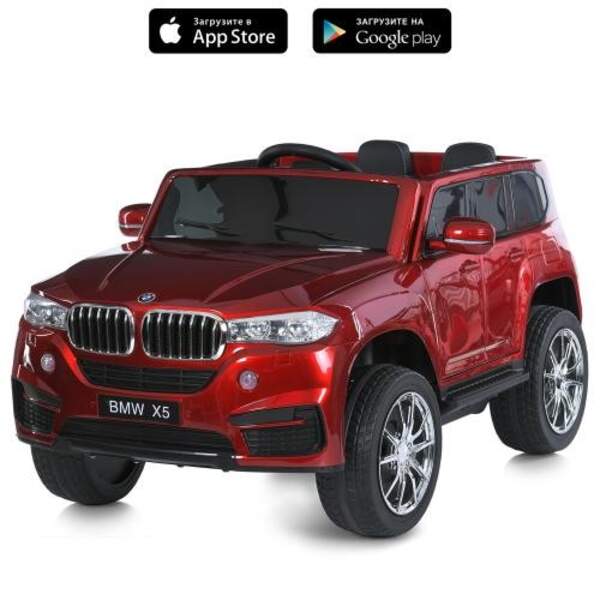 Джип M 6139EBLRS-3 (1шт) р/к 2,4G, 2*35W, 1*12V7AH, MP3, USB, TF, EVA, шкіра, музика, світло, фарб.ч (шт)