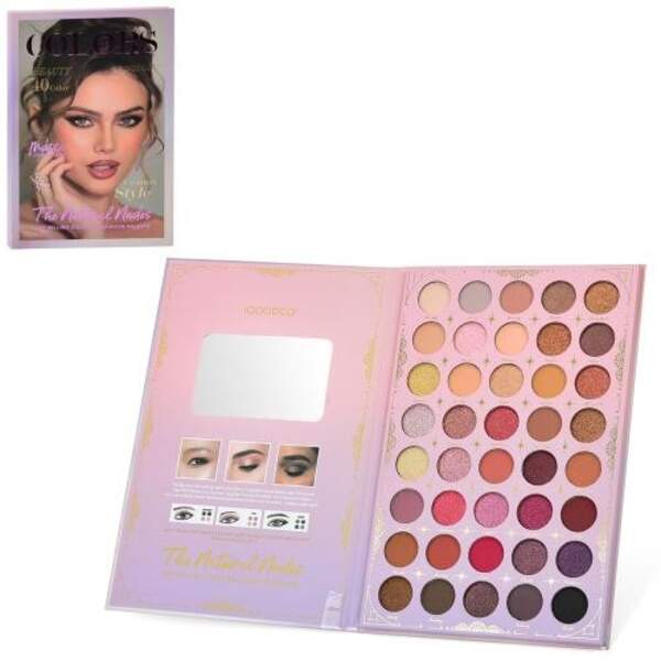 Косметика IG3077 (72шт) тіні, палетка (40 кольорів), дзеркало, в кор-ці, 15,5-23,5-1см (шт)