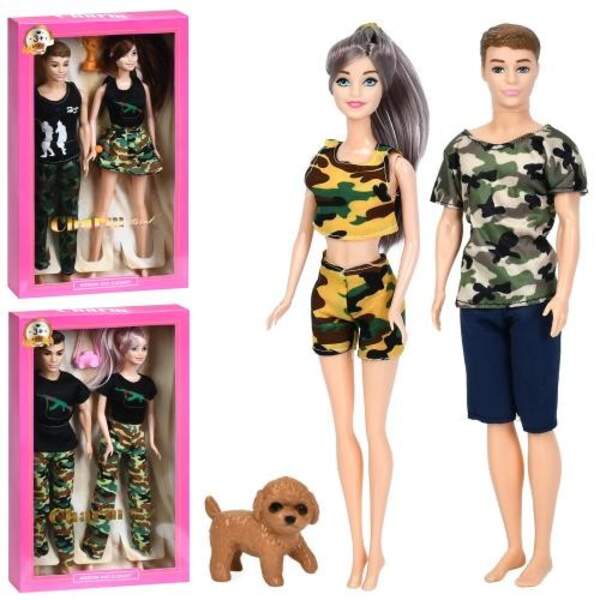 Лялька YY2111C (60шт) набір 2шт (29см), сім'я, 3 види, в кор-ці, 20-33-5см (шт)