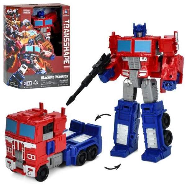 Трансформер HD129 (36шт) TF, робот 20см+трейлер, метал+пластик, в кор-ці, 17,5-24-8см (шт)