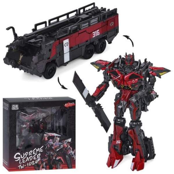 Трансформер TW-1024B (12шт) TF, робот 17см+машина, зброя, метал+пластик, в кор-ці, 21,5-23-8см (шт)