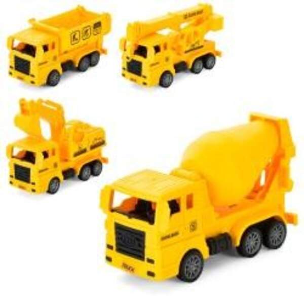 Будтехніка 099-20A (120шт)14,5см,інерція,4 види,у пакеті 24-15-7см (шт)