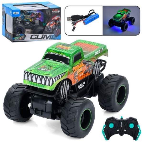 Джип KM665-1A-3A (24шт) р/к, акум, 13см, 1:32, світло, корпус не б'ється, гумові колеса, USBзарядне, (шт)