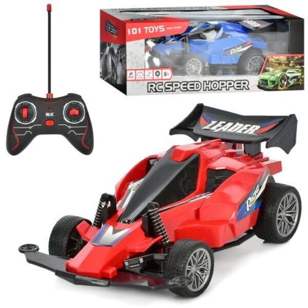 Машина 101-14 (12шт)23см,р/к, гонка,світло,на бат-ці, 2 кольори, в кор-ці, 35-16-12см (шт)