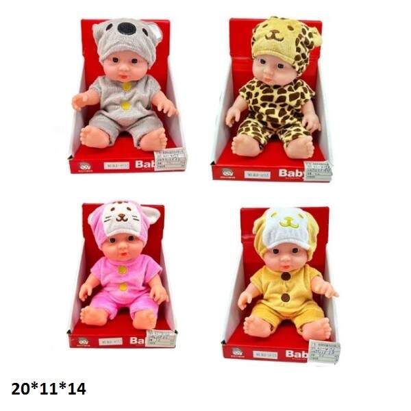 Пупс 25см BLS-W158 4в.кор.20*11*14 /120/ (шт)