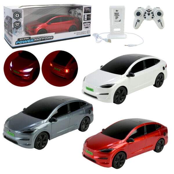 Машина р/к арт. PM3417 (18шт) "POWERMOTORS" 3 кольори акум,світло,звук,заряд.станція,у короб.43*17,6 (шт)