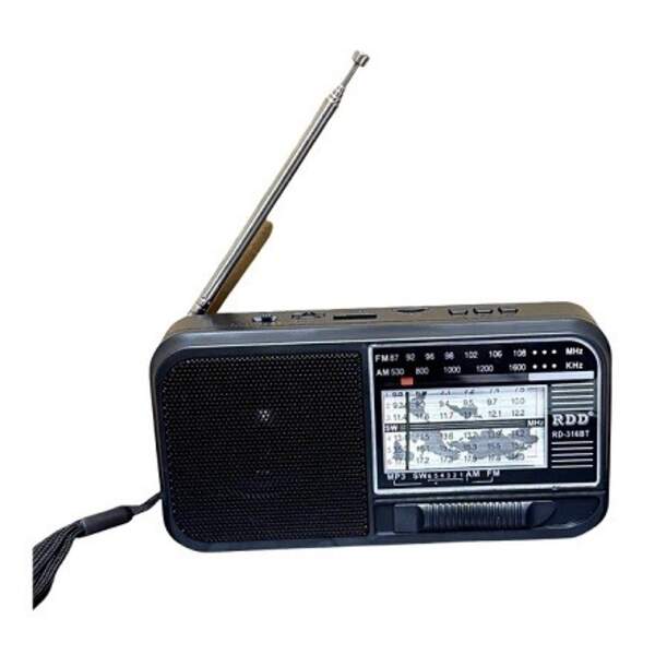Радіоприймач  RDD RD-316BT (FM/AM/SW/USB)  F-232/100 (шт)