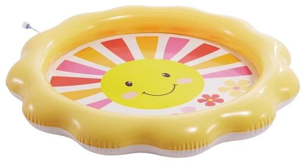 Басейн дитячий 56126 (6шт) надувний, Сонечко, 104х104х13см, 59л, вік 2+, в кор-ці, (шт)