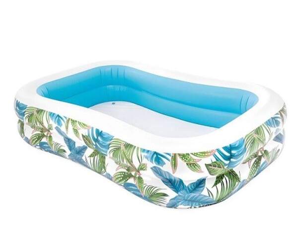 Басейн сімейний 57177 (3шт) надувний, Тропіки, 229-152-48см, 600л, від 3-х років, в кор-ці, (шт)