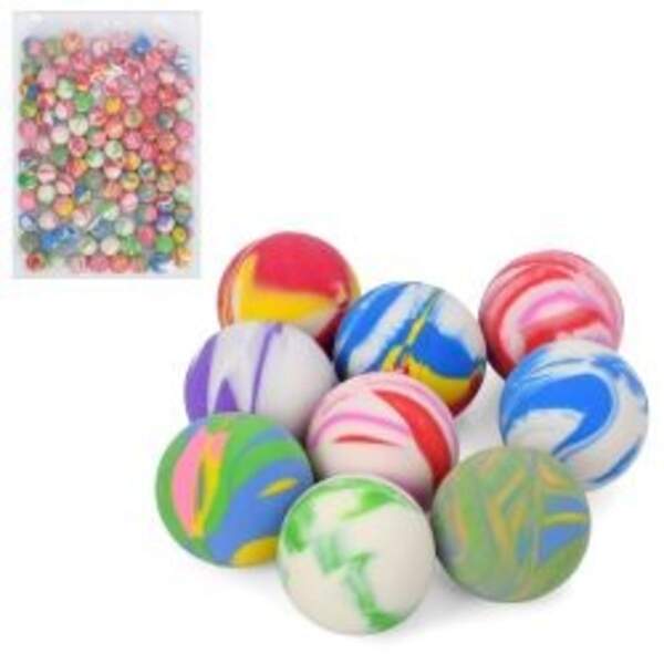 Стрибуни MS 4924 (2000шт) 2,7см, каучук, мікс видів, упаковка 100шт в пакеті (шт)