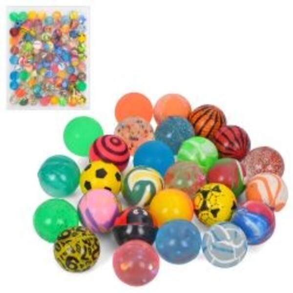 Стрибуни MS 4927 (1000шт) 3,2см, каучук, мікс видів, упаковка 100шт в пакеті (шт)