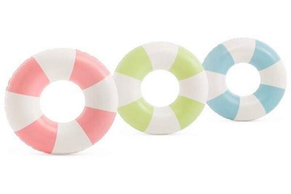 Круг 59271 (24шт) надувний, 91см, 3кольори (коралово-рожевий, салатовий, блакитний), вік 9+ (шт)