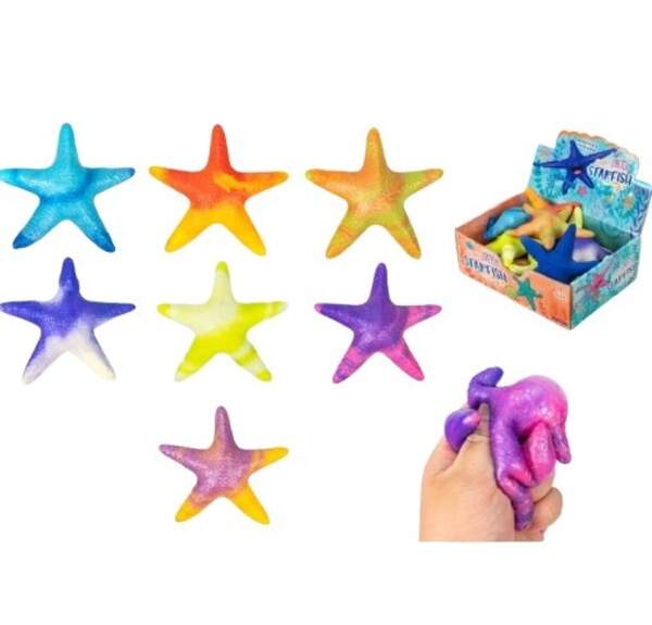Антистрес YabbaDabba арт. YD2573 (72шт) морська зірка 12,5см 12шт дисплей бокс 22х16х9 см (шт)