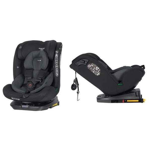Автокрісло CARRELLO Asteroid i-Size CRL-17001 Magnet Gray 40-150см ISOFIX, поворот /1/ (шт)