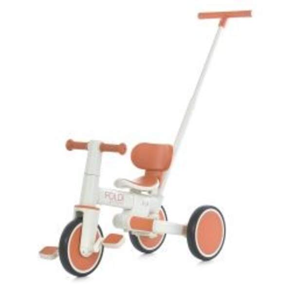 Велосипед дитячий El Camino FOLDI ME 1202 Cinnamon Beige (1шт) 3в1, 3 кол. EVA 8д., батьківська ручк (шт)