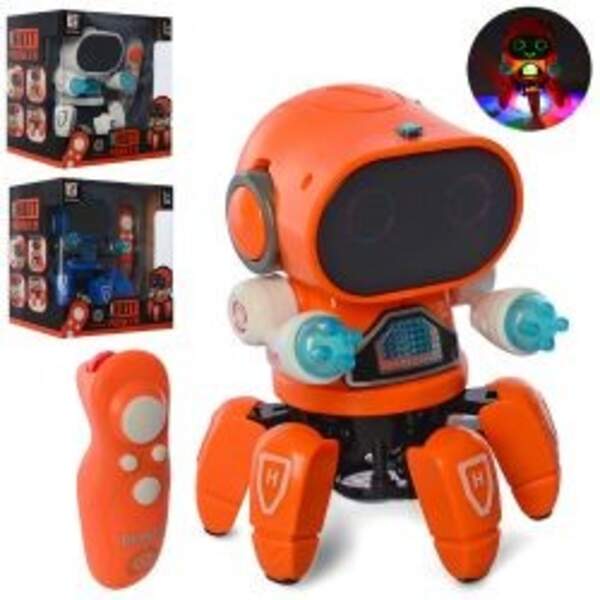 Робот ZR2091 (9шт) д/к(ІЧ), 17см, музика, світло, ходить, танцює, 3 кольори, на бат-ці, в кор-ці, 21 (шт)