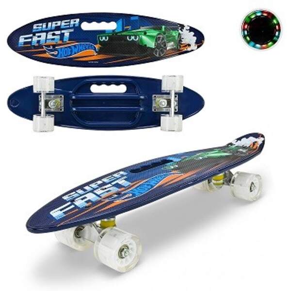 Пенні Борд Hot Wheels арт. BH2611 (8шт) 60*17 см, колеса PU світло (шт)