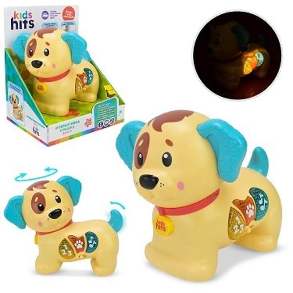 Муз розв.Kids Hits арт. KH68/001 (24шт)"Песик", батар, вірші, мелодії, фрази, пісня, короб. 21*17*26 (шт)