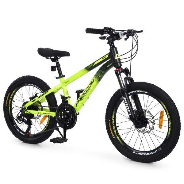 Велосипед PROFI FREEDOM 20 д. FD-2001 (1шт) алюм.рама 11",SKD 85%,SHIMANO 21SP,швидкознім.кол.,промп (шт)