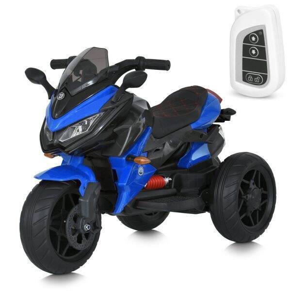 Мотоцикл M 4274ELR-4 (1шт) р/к, 2 мотори 35W, 1 акум.12V9AH, MP3, TF, USB, EVA, муз., світло, шкір.с (шт)
