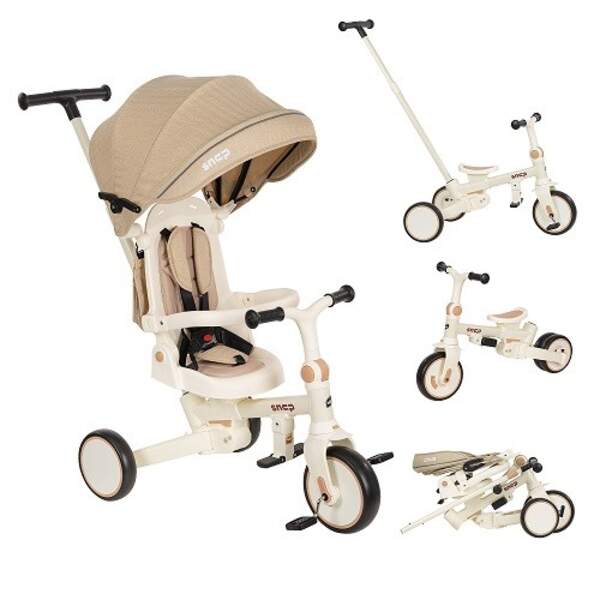 Велосипед триколісний TILLY SNAP T-391 БІЛИЙ /1/ (шт)