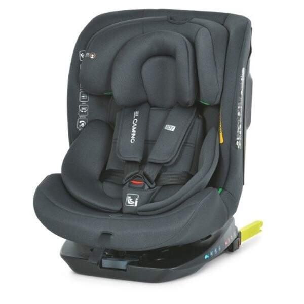 Автокрісло El Camino i-JOY ME 1205 Antracite (1шт) i-SIZE R129, зріст дит.40-150см (від народж.до 36 (шт)