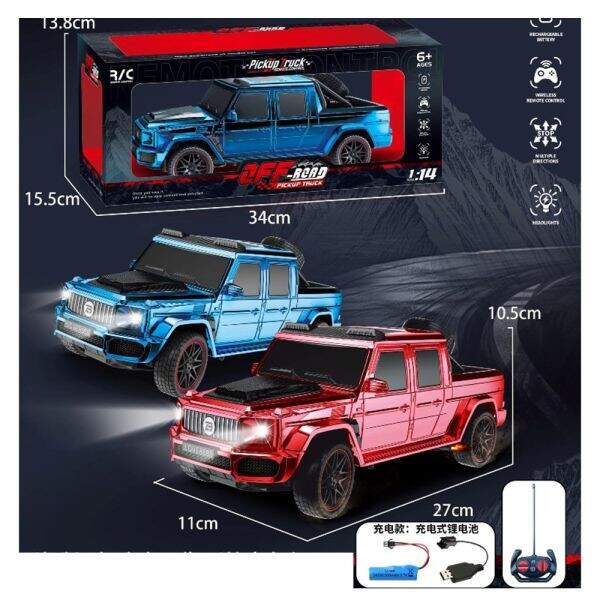 Джип 9918-01A (18шт) р/к, акум, 27см, 1:14, світло, гумові колеса, USBзарядне, 2 кольори, в коробці, (шт)