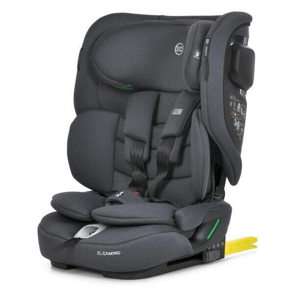 Автокрісло El Camino i-PRO ME 1234 Gray (1шт) дитяче, i-SIZE R129, зріст дит.76-150см, рег.підголівн (шт)