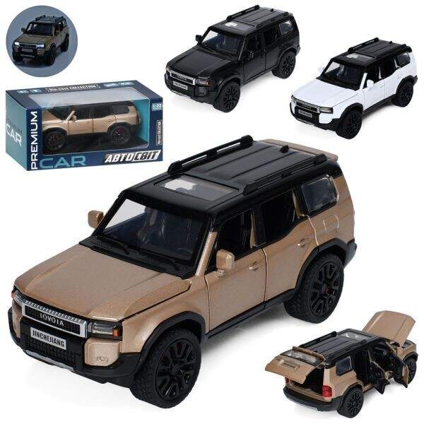 Джип AP-2105 (18шт) АвтоСвіт, 1:32, метал, інерція, 15см, звук, світло, відчиняються двері/багажник/ (шт)