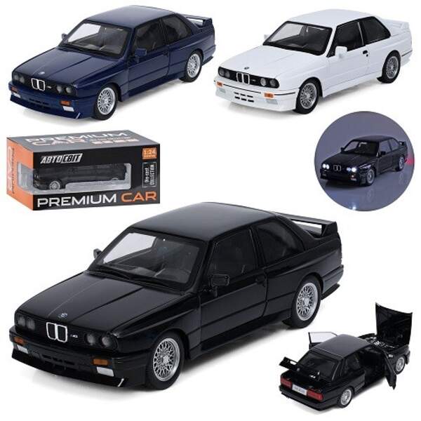 Машина AP-2125 (12шт) АвтоСвіт, 1:24, метал, інерція, 21см, звук, світло, відчиняються двері/багажни (шт)