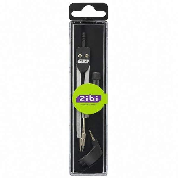 Готовальня BLACK , 3 предмета чорний ZB.5305 ( 1/20/240) (шт)